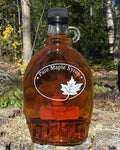 Pure Organic Maple Syrup Bottle